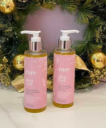 Age Delaying Bath & Shower Body Oil Duo Set