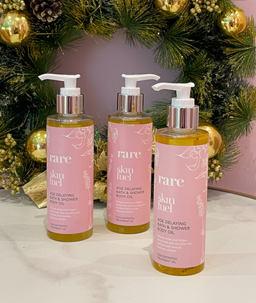 Age Delaying Bath & Shower Body Oil Trio Set