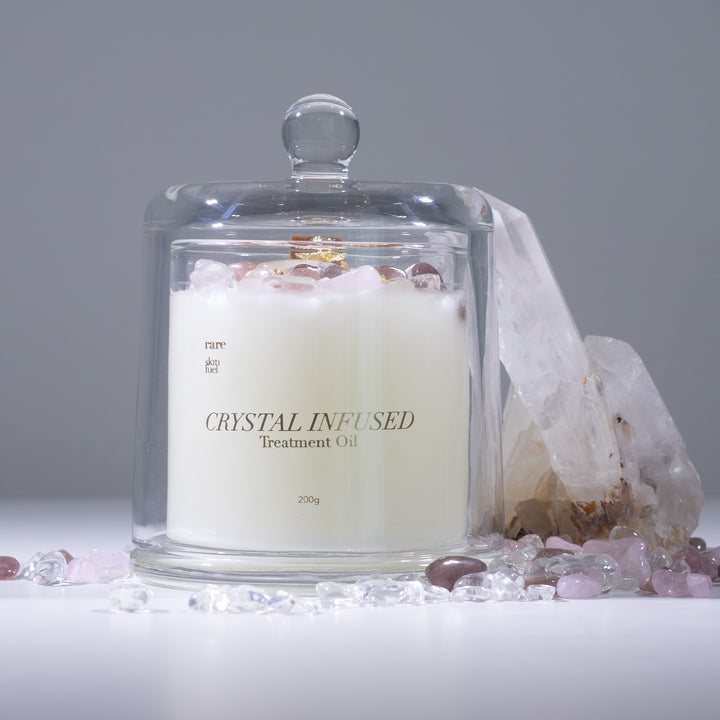 *Preorder* Crystal Infused Treatment Oil : Love - RARE SkinFuel, Clean Beauty, Natural, beauty, Age Delaying, Skincare, skincare lover