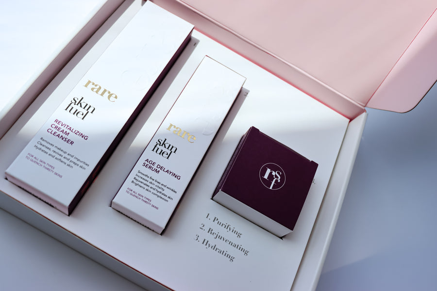 Age Delaying Essential Power Trilogy - RARE SkinFuel, Clean Beauty, Natural, beauty, Age Delaying, Skincare, skincare lover