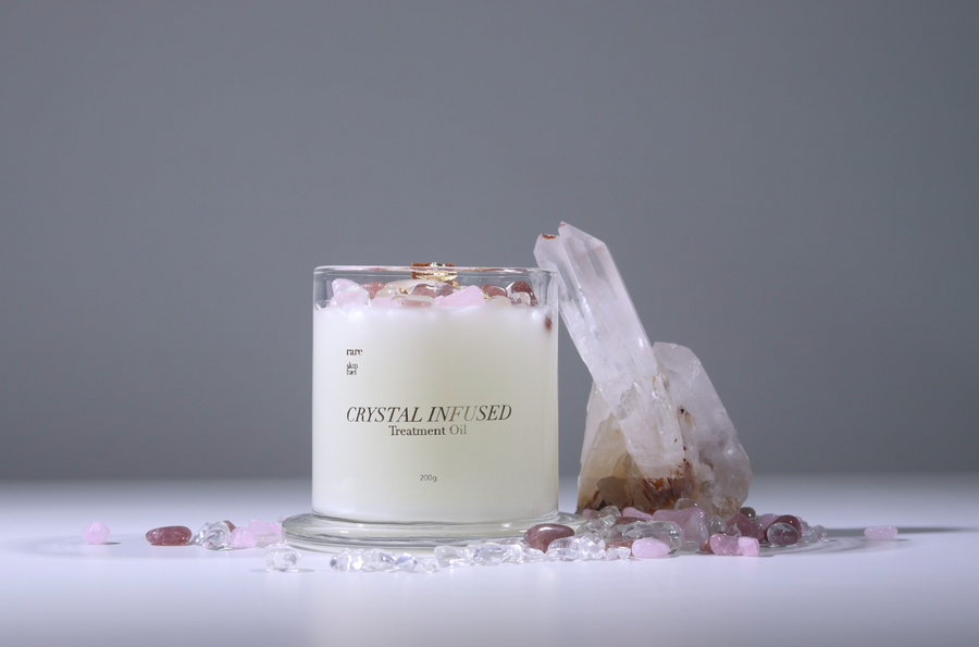*Preorder* Crystal Infused Treatment Oil : Love - RARE SkinFuel, Clean Beauty, Natural, beauty, Age Delaying, Skincare, skincare lover