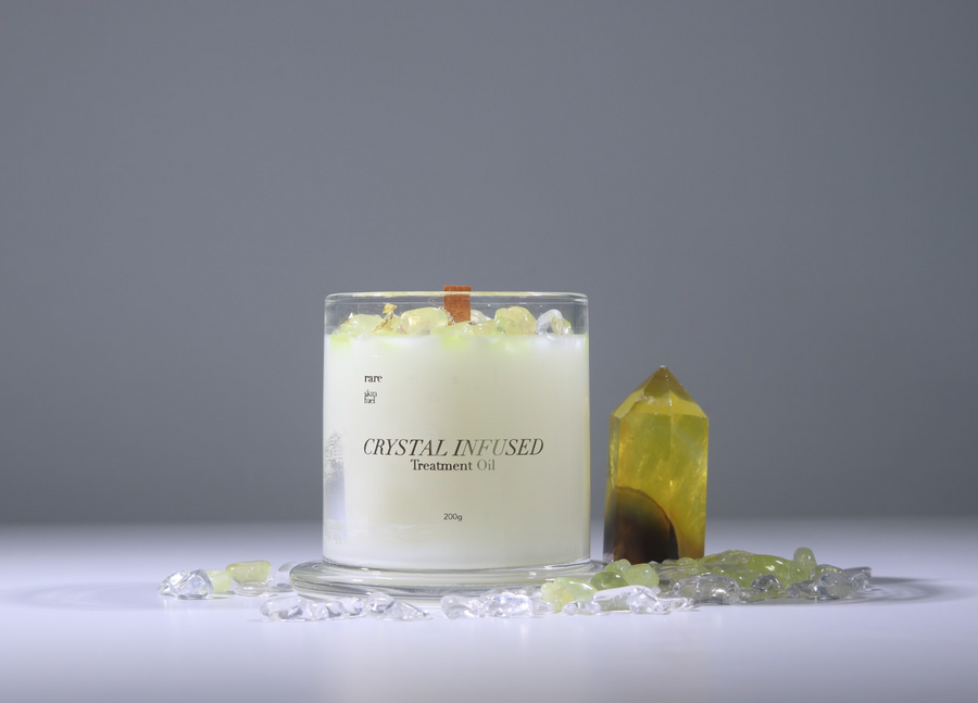 *Preorder* Crystal Infused Treatment Oil : Wealth - RARE SkinFuel, Clean Beauty, Natural, beauty, Age Delaying, Skincare, skincare lover